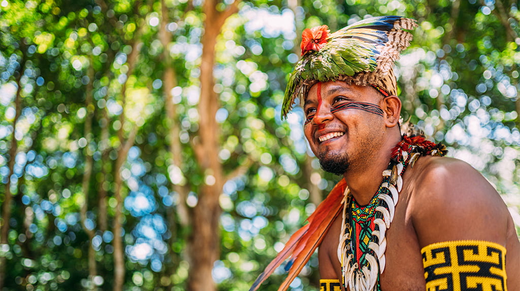 Índio em seu meio ambiente